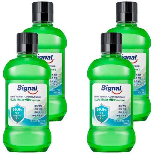 Signal 액티브 멘톨향 구강청결제