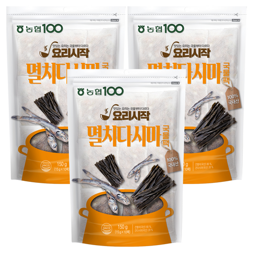 농협 멸치 다시마 국물팩 10p
