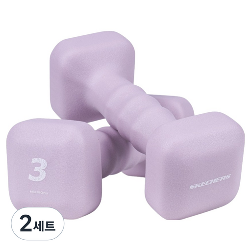 스케쳐스 플로우 사각 아령 덤벨 2p
