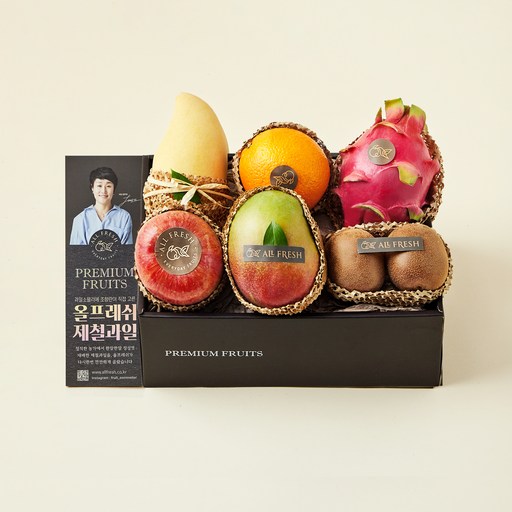 올프레쉬 과일소믈리에 프리미엄 제철과일 혼합선물 2호 1.91kg