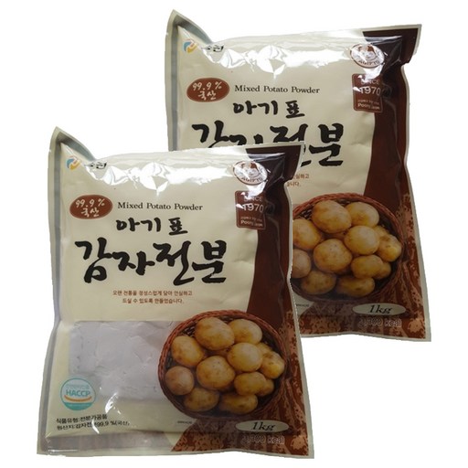 풍전 국산 아기표 감자전분