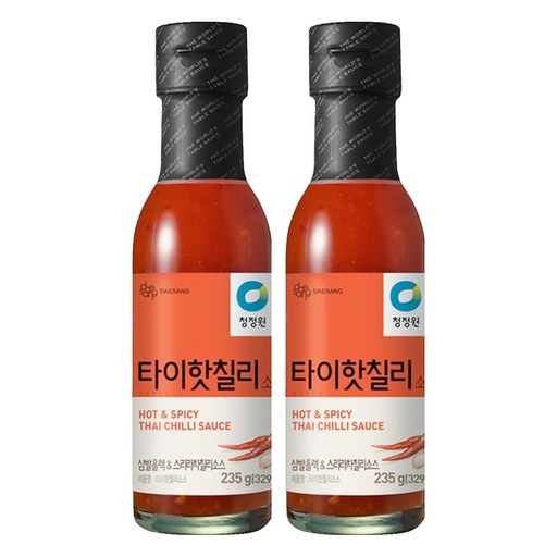 청정원 타이 핫 칠리 소스