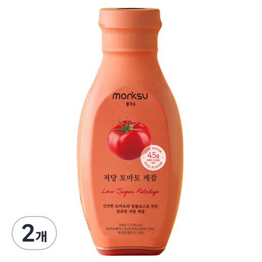 몽크슈 저당 토마토 케찹