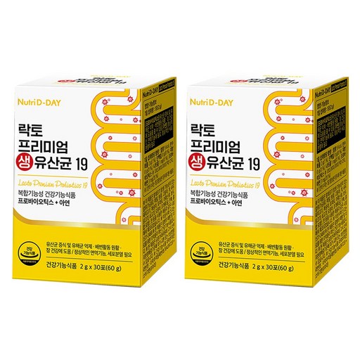 뉴트리디데이 락토 프리미엄 생유산균 19