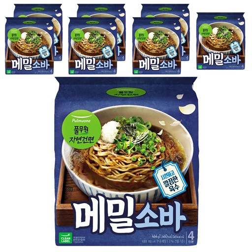 풀무원 자연건면 메밀소바