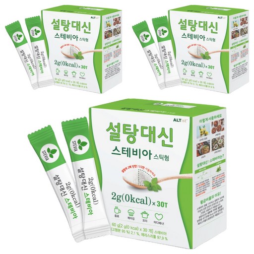 설탕대신 스테비아 스틱 30p