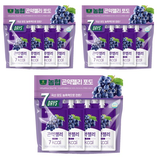 농협식품 곤약젤리 포도