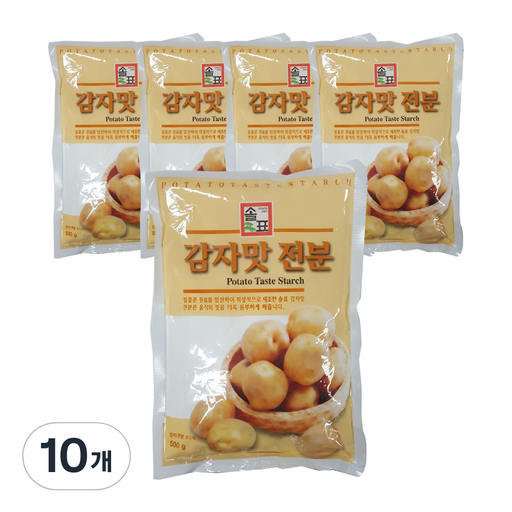 솔표식품 감자맛 전분