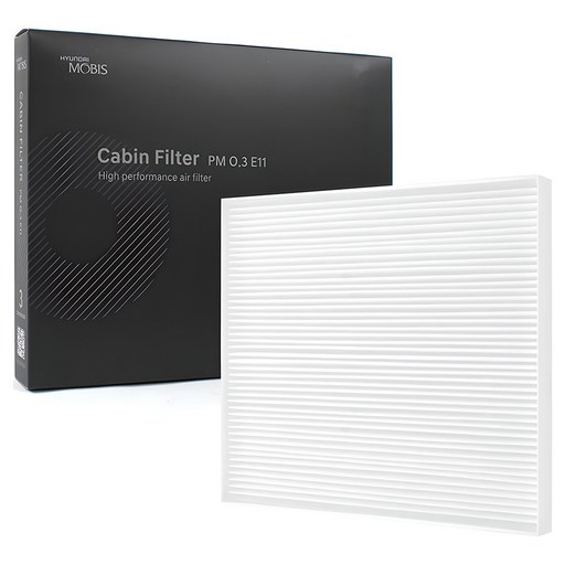 현대모비스 E11 자동차 에어컨 히터 필터