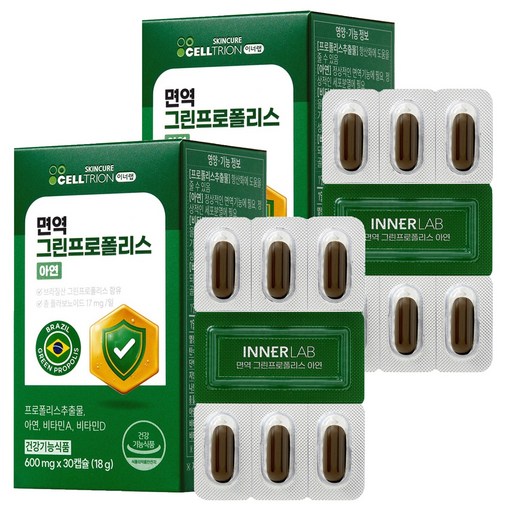 이너랩 면역 그린프로폴리스 아연