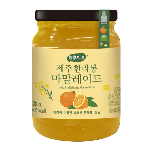 오뚜기 제주담음 한라봉 마말레이드 잼