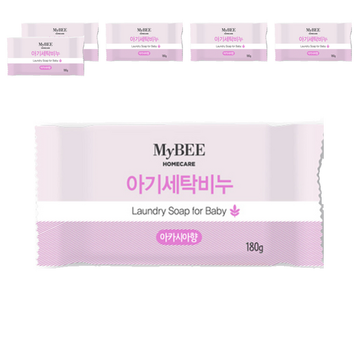 마이비 아기 세탁비누 아카시아향 180g