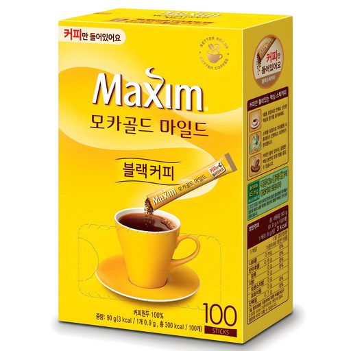맥심 모카골드 마일드 블랙커피