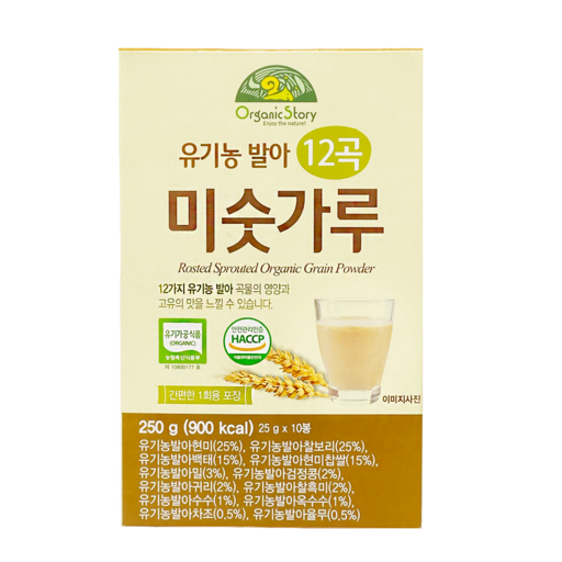 오가닉스토리 유기농 발아 12곡 미숫가루