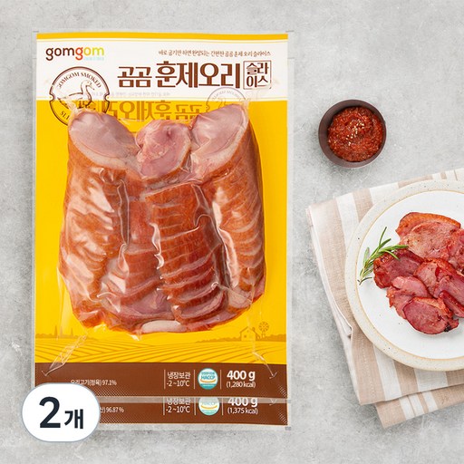 곰곰 훈제 오리 슬라이스