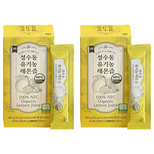다신 성수동 유기농 레몬즙 14p