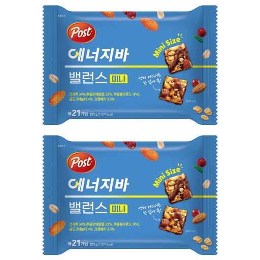 포스트 밸런스 미니 에너지바