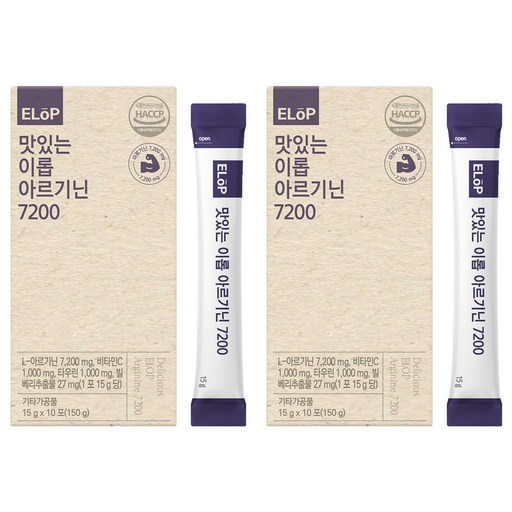 이롭 맛있는 아르기닌 7200 10p