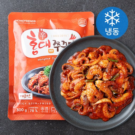 모모프렌즈 홍대쭈꾸미 매운맛 (냉동)