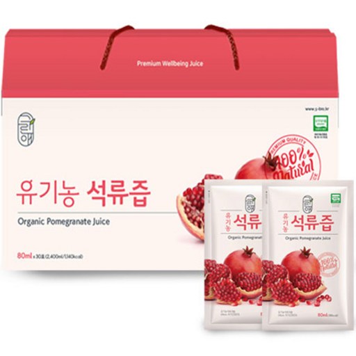 그린애 유기농 석류즙 30p