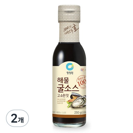 청정원 해물굴소스 고소한맛