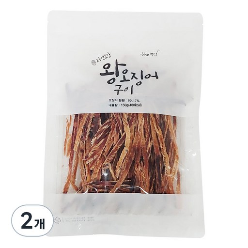 더먹다 건조 왕오징어구이