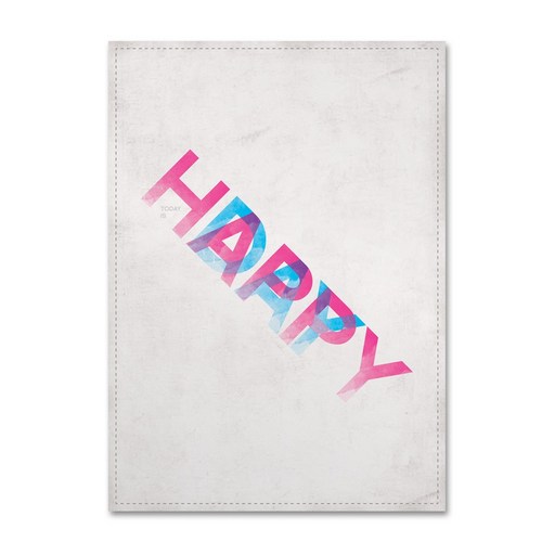 모노마니 패브릭포스터 TODAY IS HAPPY DAY