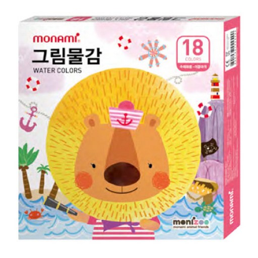 모나미 모니주 그림물감 여