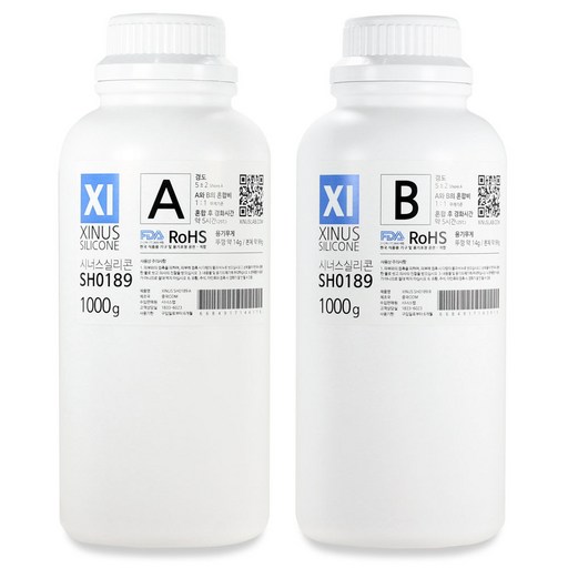시너스 몰드용 실리콘 경도5 SH0189 1000g
