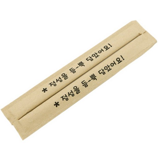 도나앤데코 크라프트 대나무 일회용젓가락 정성을 듬뿍담았어요