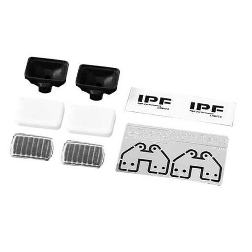 RC4WD RC4WDVVVC0224 1 10 Square IPF Lights 락크라울링용 액세서리 RC 부품