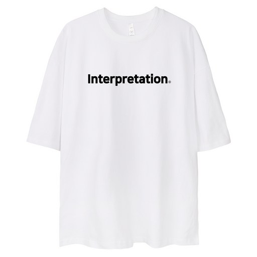 벤힛 INTERPRETATION 오버핏 반팔티셔츠