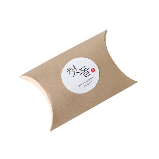반달상자 + 첫돌스티커 한글2 세트