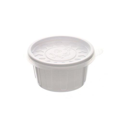 더담다 일회용 소스컵 221 소 95 x 45 mm 백색