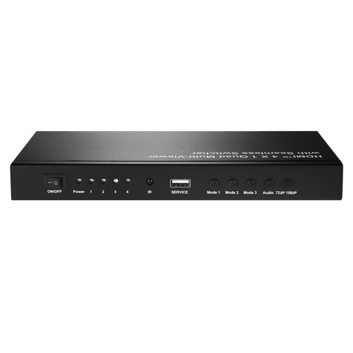 넥스트 HDMI 4x1 멀티뷰 심리스 매트릭스 스위치