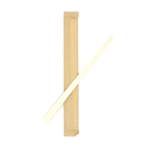 더팩컴퍼니 크라프트 일회용 젓가락 21cm
