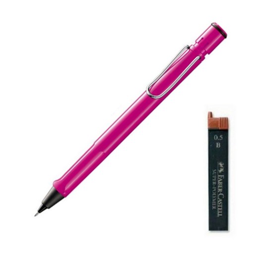 LAMY 사파리 샤프 핑크 + 샤프심 랜덤발송 세트