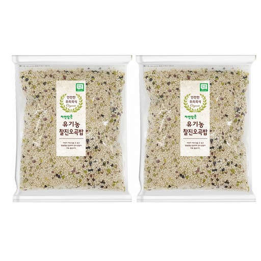 푸른들판 유기농 5곡 찰진 영양밥