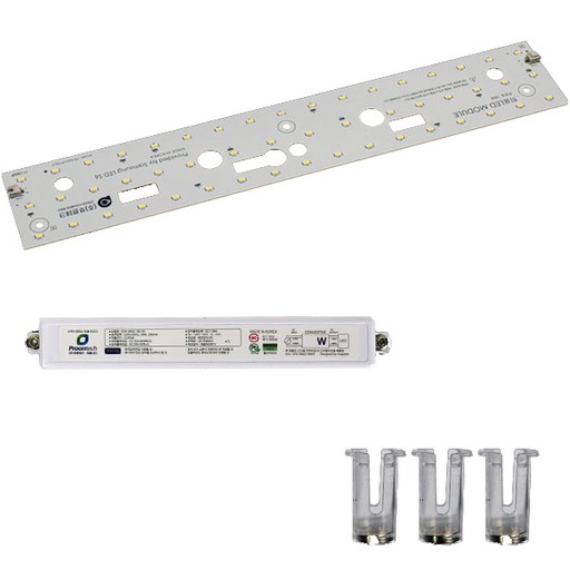 삼성LED 주방등 422 x 75 mm 18W 프리미엄 삼성 S6 모듈 + 틔움KS 안정기