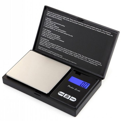 휴대용 소형 전자저울 500 x 0.1g