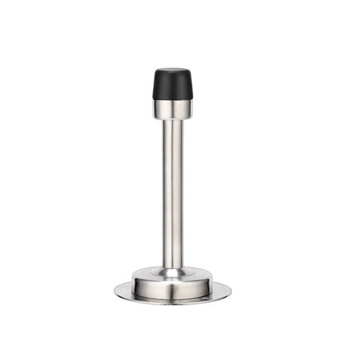 팝마인즈 고무달린 일반 도어스토퍼 304 실버 120mm