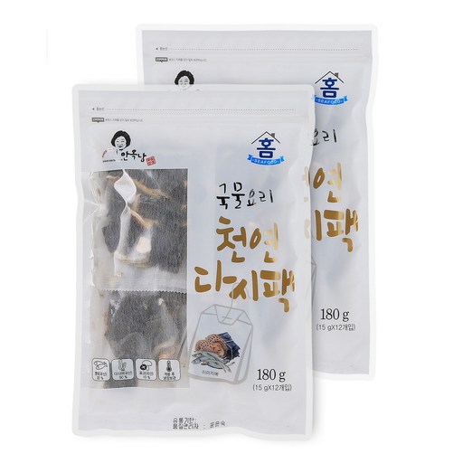 안옥남 국물요리 다시팩 12p