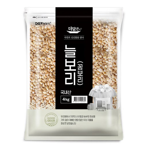 더담은 국산 늘보리 꽁보리