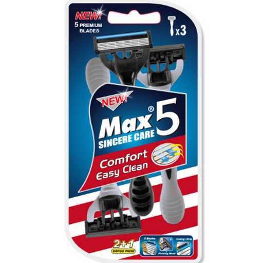 드위트리 NEW MAX 5단 일회용 면도기