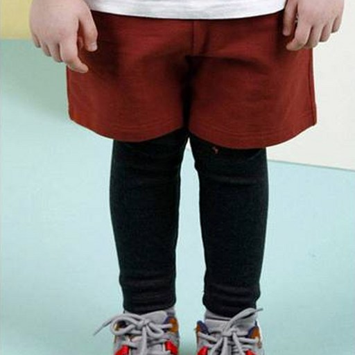 젤리스푼 아동용 핫 스타일 레깅스 레이어드 팬츠