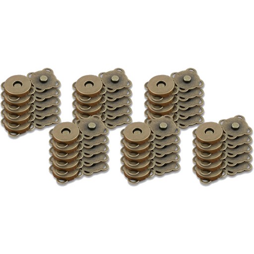 마켓플랜 엔틱 자석 단추 18mm 30p 세트