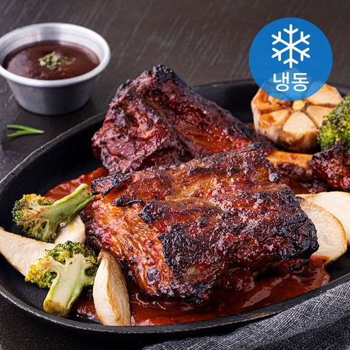 존쿡델리미트 캔사스 바베큐 립 (냉동)