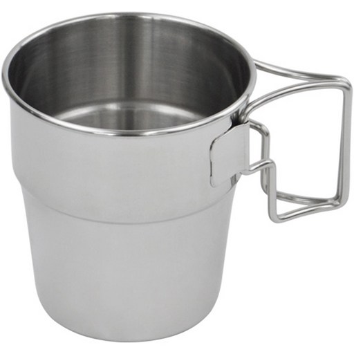 캠핑 스케치 접이식 손잡이 스텐컵 300ml