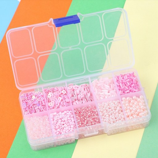 알로데 색상별 팔찌 반지 만들기 DIY 비즈 공예 ONE SIZE