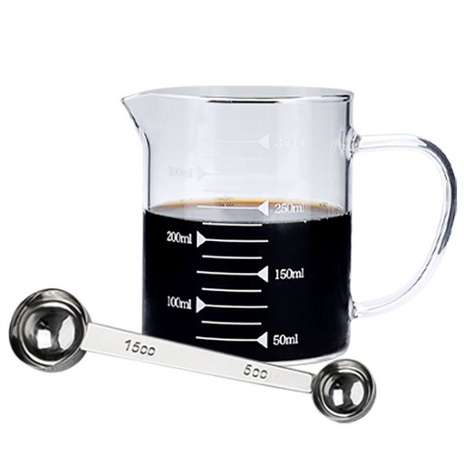 칼딘 양면 계량 스푼 + 계량 서버 컵 350ml 세트 MS-01
